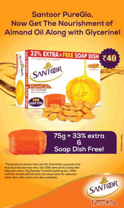santoor-pure-glo-now-get-the-nourishment-of-almond-oil-ad-times-of-india-hyderabad-18-11-2018.png