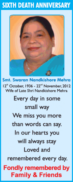swaran-nandikishore-mehra-obituary-ad-times-of-india-mumbai-22-11-2018.png