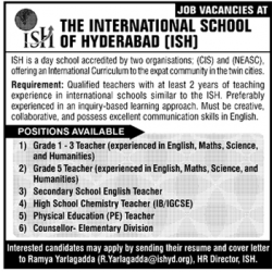 the-international-school-of-hyderabad-requires-ad-deccan-chronicle-hyderabad-22-11-2018