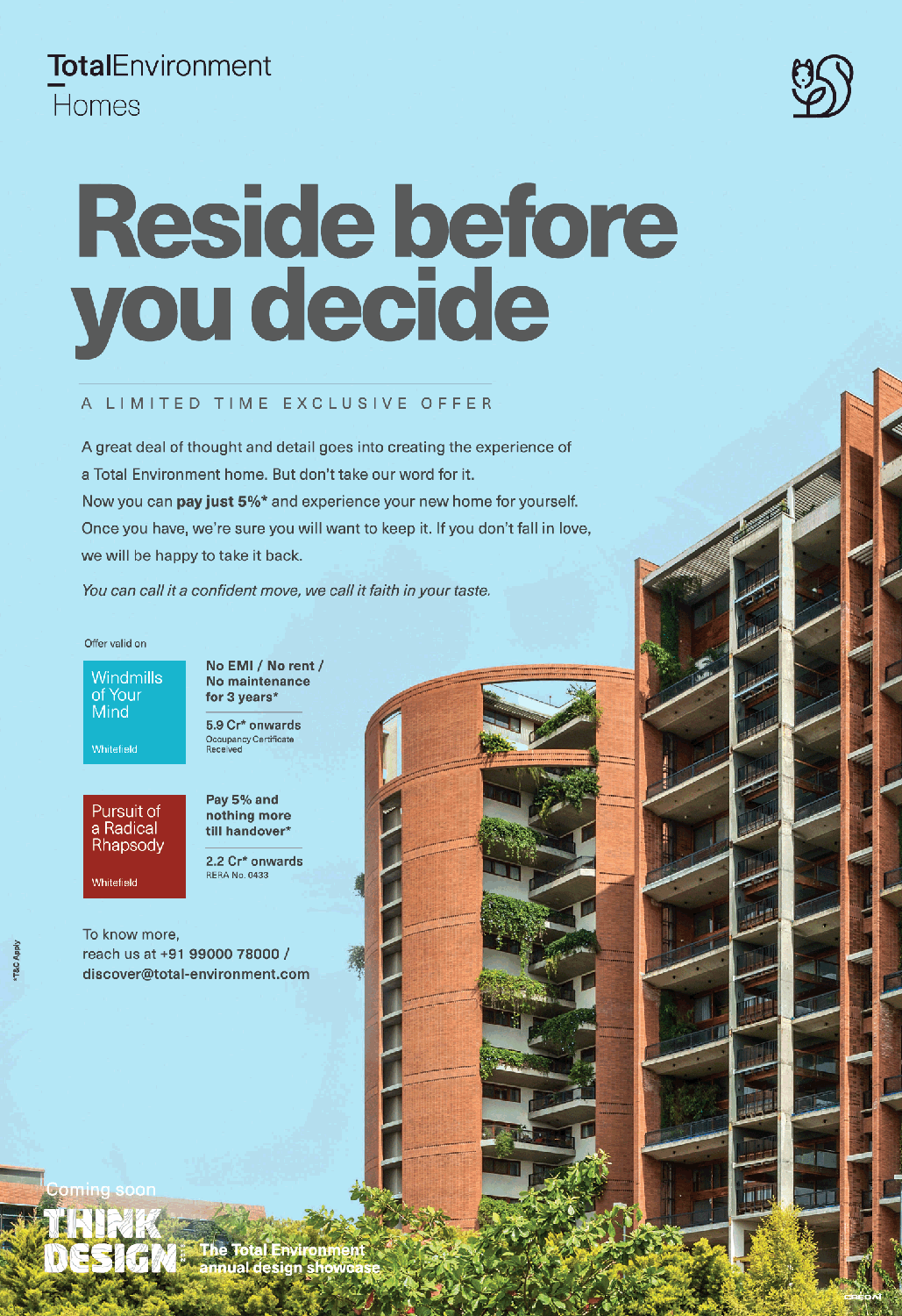 total environment homes reside before you decide ad times of india bangalore 11 11 2018