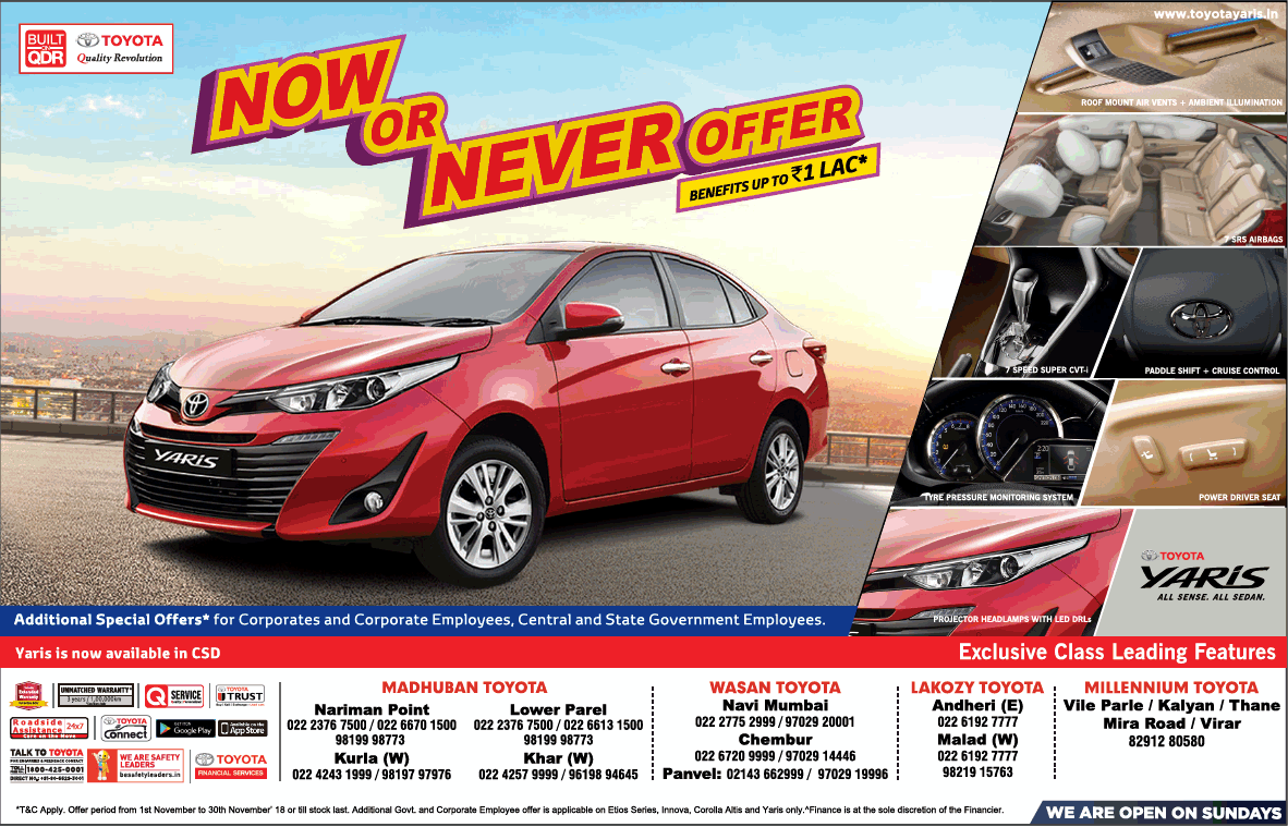 toyota-yaris-now-or-never-offer-ad-times-of-india-mumbai-24-11-2018.png
