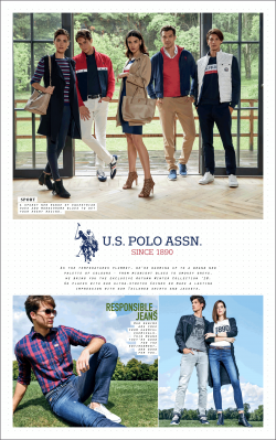 US Polo Online Fashion Store Advertisements in Newspapers