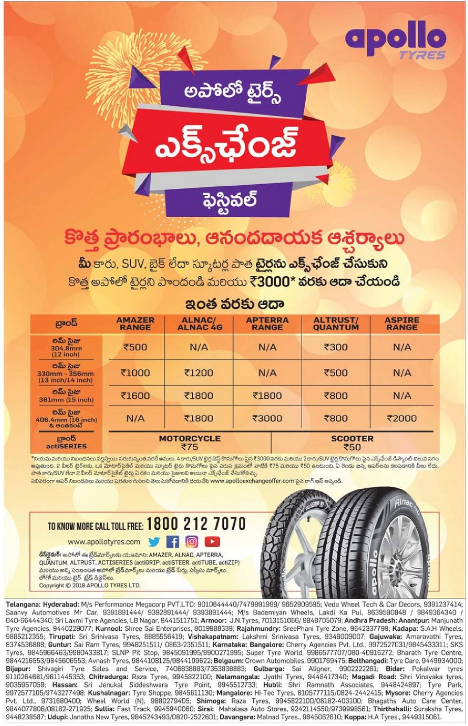 apollo-tyres-exchange-festival-kotha-prarambhalu-ad-eenadu-telangana-07-12-2018.jpeg
