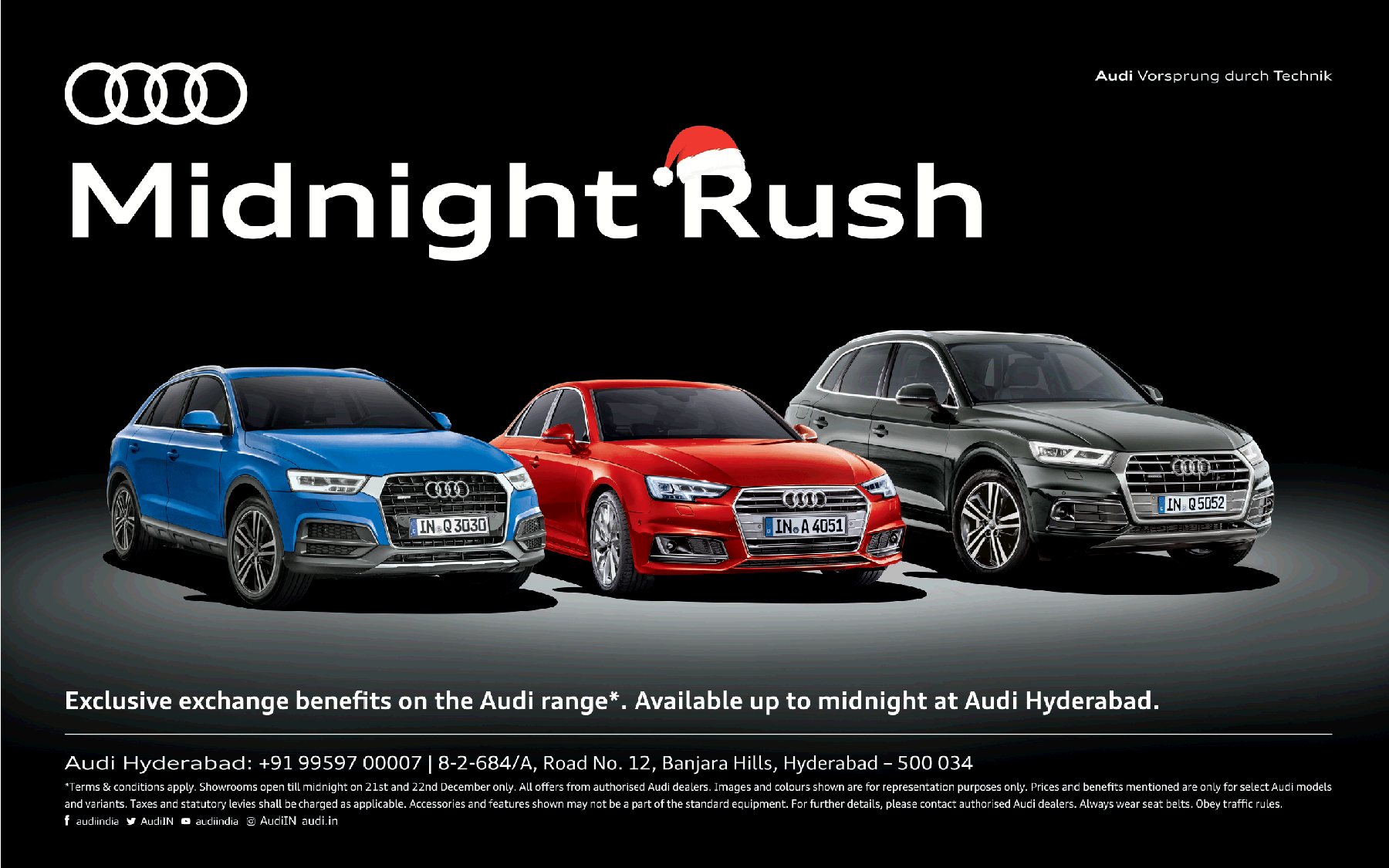 audi-midnight-rush-exlusive-exchange-benefits-on-the-audi-range-ad-times-of-india-hyderabad-21-12-2018.png