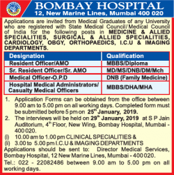 bombay-hospital-required-medical-officer-ad-times-ascent-mumbai-26-12-2018.png