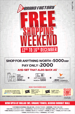 brand-factory-free-shopping-weekend-12th-to-16th-december-ad-times-of-india-mumbai-13-12-2018.png