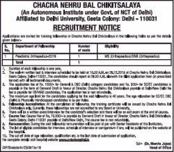 chacha-nehru-bal-chikitsalaya-requires-peadiatric-orthopedics-ad-times-of-india-delhi-20-12-2018.png