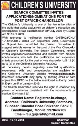 childrens-university-search-committee-requiers-vice-chancellor-ad-times-ascent-mumbai-19-12-2018.png
