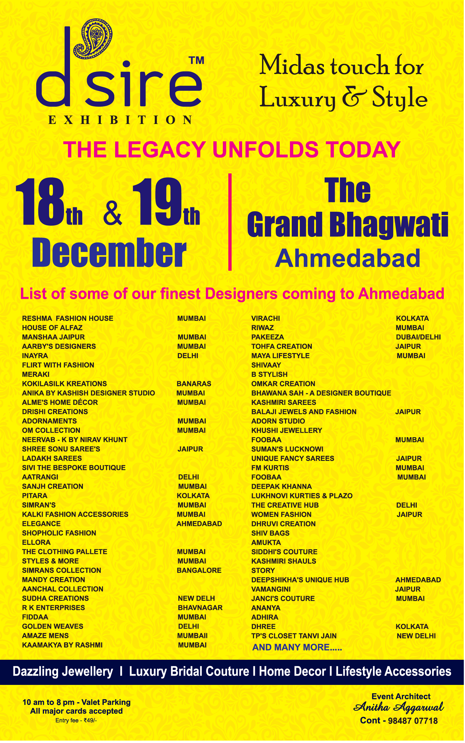 dsire-exhibition-the-legacy-unfolds-today-ad-in-times-of-india