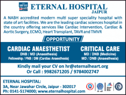 eternal-hospital-jaipur-requires-cardiac-anaesthetist-critical-care-ad-times-ascent-delhi-19-12-2018.png