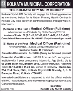 kolkata-municipal-coporation-requires-medical-officer-full-time-and-part-time-ad-times-of-india-kolkata-18-12-2018.png