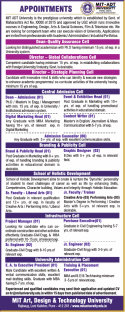 mit-art-design-and-technology-university-appointments-requires-director-ad-times-ascent-pune-19-12-2018.png