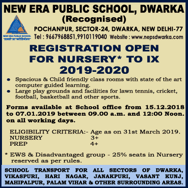 new-era-public-school-dwarka-registration-opeen-for-nursery-to-9th-2019-2020-ad-times-of-india-delhi-14-12-2018.png