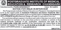 postgraduate-institute-of-medical-education-walk-in-interview-ad-times-of-india-bangalore-20-12-2018.png