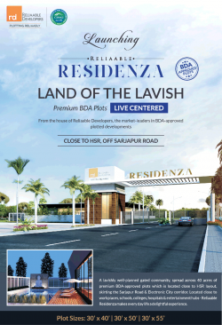 reliable-developers-residenza-bda-approved-plots-ad-times-of-india-bangalore-29-11-2018.png