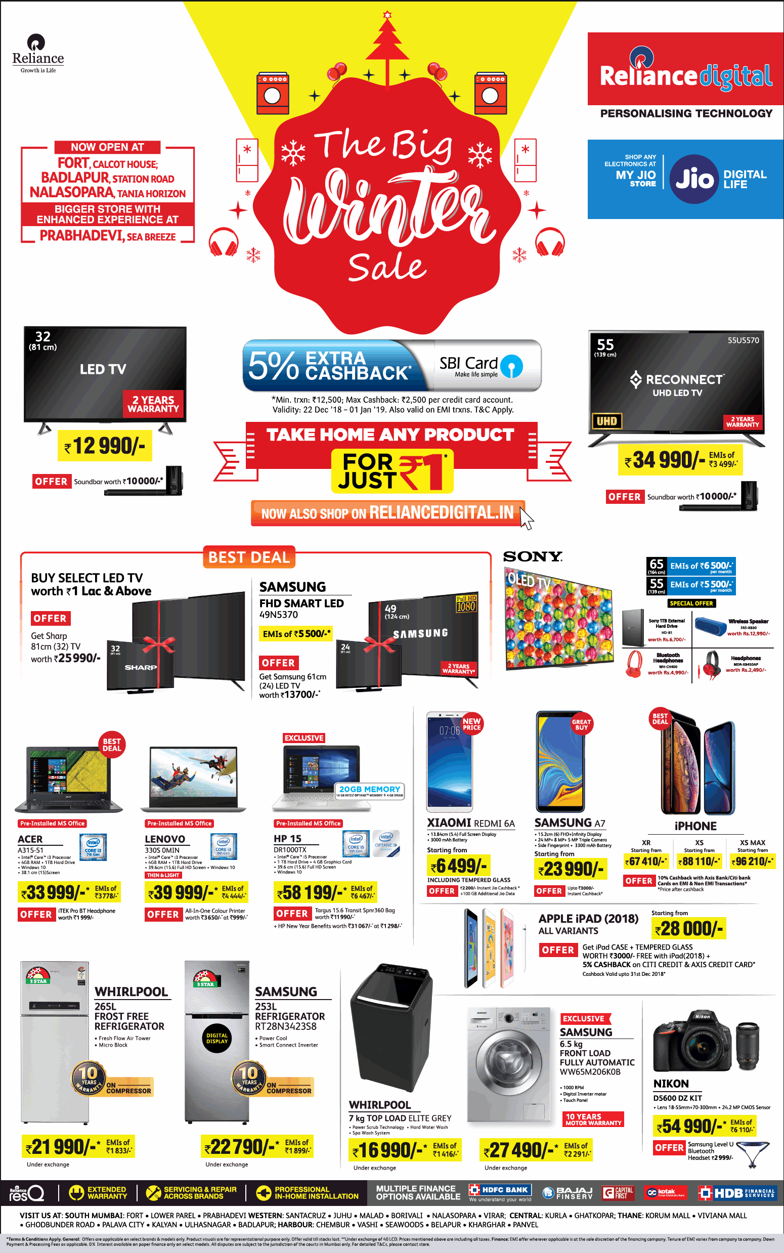 reliance-digital-the-big-winter-sale-ad-times-of-india-mumbai-22-12-2018.png
