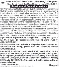 shri-vishwarkarma-skill-university-gurugram-recruitment-of-deputation-positions-ad-times-of-india-delhi-19-12-2018.png