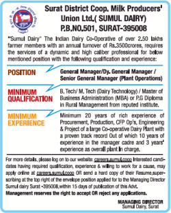 surat-district-coop-milk-producers-position-general-manager-ad-times-ascent-mumbai-05-12-2018.png