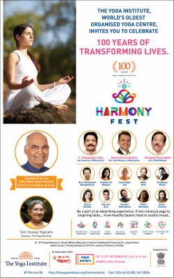 the-yoga-institute-100-years-of-transforming-lives-harmony-fest-ad-times-of-india-mumbai-28-12-2018.png