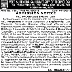 veer-surendra-sai-university-of-technology-admission-notice-ad-times-of-india-bangalore-06-12-2018.png