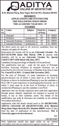 adiyta-college-of-architecture-applications-are-invited-for-principal-ad-times-ascent-mumbai-02-01-2019.png