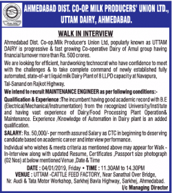 ahmedabad-dist-co-op-milk-producers-union-ltd-requires-maintenance-engineers-ad-times-ascent-ahmedabad-02-01-2019.png
