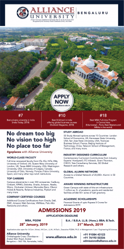 alliance-university-bengaluru-admission-open-2019-ad-times-of-india-mumbai-11-01-2019.png
