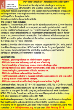 american-society-for-microbiology-requires-part-time-consultant-ad-times-ascent-delhi-16-01-2019.png