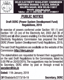 delhi-electricity-regulatory-commission-public-notice-ad-times-of-india-delhi-19-01-2019.png