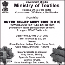 government-of-india-ministry-of-textiles-organizing-buyer-seller-meet-2019-ad-times-of-india-mumbai-20-01-2019.png
