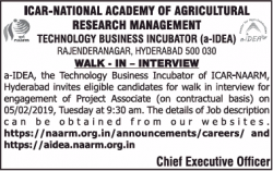 icar-national-academy-of-agricultural-research-management-requires-project-associate-ad-times-of-india-hyderabad-22-01-2019.png