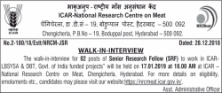 icar-national-research-center-on-meat-requires-senior-research-fellow-ad-times-of-india-delhi-09-01-2019.png