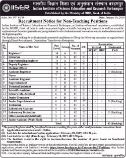 indian-institute-of-science-education-and-research-berhampur-requires-non-teaching-positions-ad-times-of-india-delhi-12-01-2019.png
