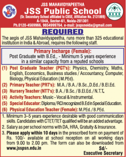 jss-public-school-required-post-graduate-teacher-primary-teachers-ad-times-ascent-delhi-23-01-2019.png