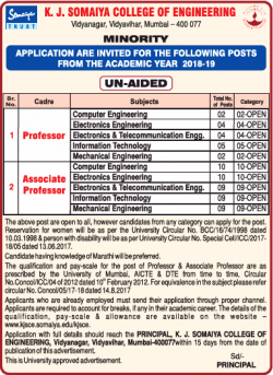 k-j-somaiya-college-of-engineering-requires-professor-ad-times-ascent-mumbai-02-01-2019.png