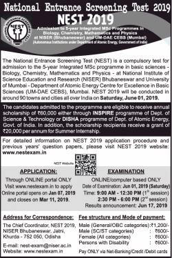 national-entrance-screening-test-2019-admissions-open-ad-times-of-india-mumbai-01-01-2019.png