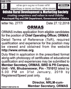 odisha-rural-development-and-marketing-society-requires-chief-operating-officer-ad-times-of-india-delhi-29-12-2018.png