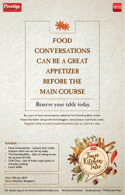 prestige-food-conversations-reserve-yout-table-today-times-kitchen-tales-ad-times-of-india-bangalore-17-01-2019.png