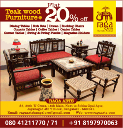 raga-arts-teak-wood-furniture-flat-20%-off-ad-times-of-india-bangalore-12-01-2019.png