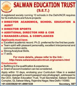 salwan-education-trust-requires-director-academics-ad-times-ascent-delhi-09-01-2019.png
