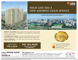 saya-high-life-has-a-new-address-gold-avenue-ad-delhi-times-12-01-2019.png