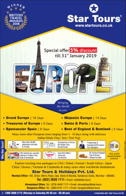 star-tours-special-offer-5%-discount-till-31st-january-ad-times-of-india-mumbai-09-01-2019.png