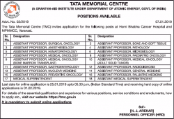 tata-memorial-centre-positions-available-assistant-professor-ad-times-ascent-mumbai-09-01-2019.png