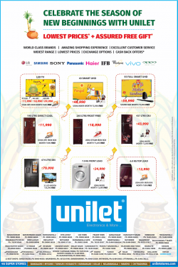 unilet-home-appliances-celebrate-the-season-of-new-beginnings-ad-times-of-india-mumbai-12-01-2019.png
