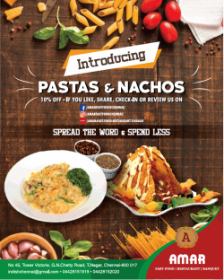 amar-fast-food-introducing-pastas-and-nachos-10%-off-ad-times-of-india-chennai-09-02-2019.png
