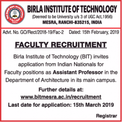 birla-institute-of-technology-faculty-recruitment-ad-times-ascent-delhi-20-02-2019.png