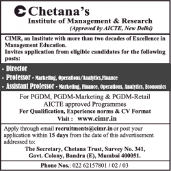 chetanas-institute-of-management-and-research-requires-director-ad-times-ascent-mumbai-06-02-2019.png