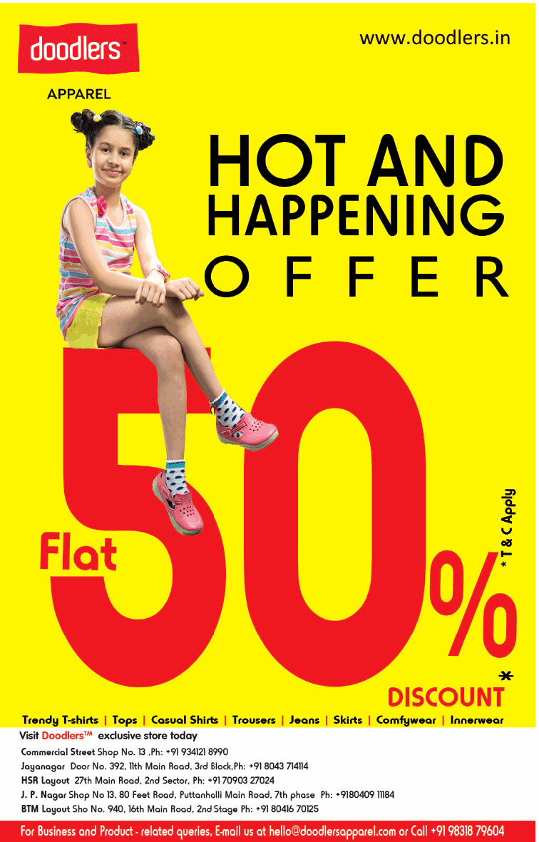 doodlers-apparel-hot-and-happening-offer-flat-50%-off-ad-bangalore-times-01-02-2019.png