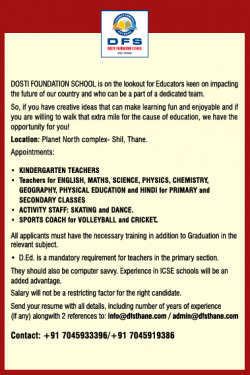dosti-foundation-school-requires-kindergarten-teachers-ad-times-ascent-mumbai-13-02-2019.png