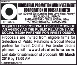 industrial-promotion-and-investment-corporation-of-odisha-proposals-are-invited-from-eligible-firms-ad-times-of-india-mumbai-16-02-2019.png